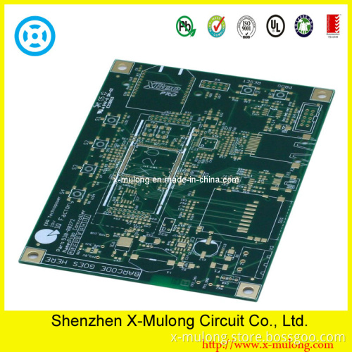 6 Layers PCB, Immersion Gold, High Tg170 Material